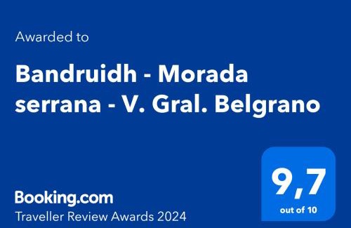 Villa General Belgrano Ski Chalet | Bandruidh - Morada serrana - V. Gral. Belgrano