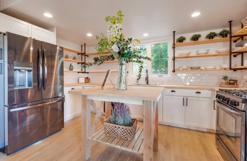 Alpine House | Barn-flower Farm House with views, office/artist studio, sauna, and 3 bedrooms