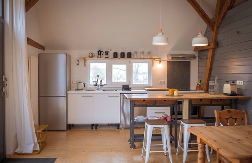 Edelsfeld House | Barn loft with garden