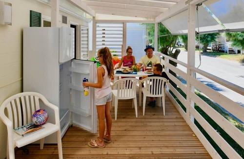 Scardovari House | Barricata Holiday Village Mobilehome Bellagio Large für 6 Personen