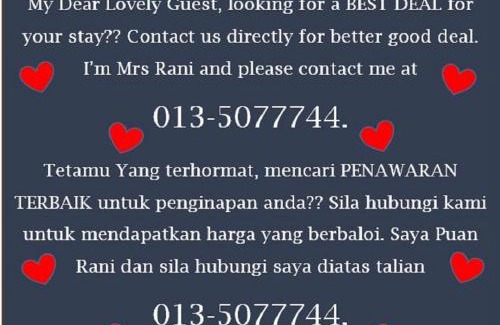 Tanah Rata Apartment | Barrington Villa @ Golden Hill