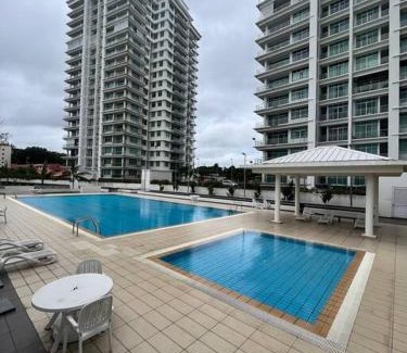 Taman Selera Apartment | Bay Resort Condominium 3-bedrooms with Swimming Pool near the Seaside