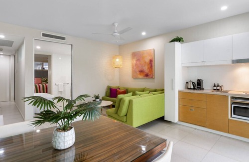 Cairns North Apartment | Bayside at 201 Lake Street- Stylish City Apartment with Pool & Balcony Near Esplanade
