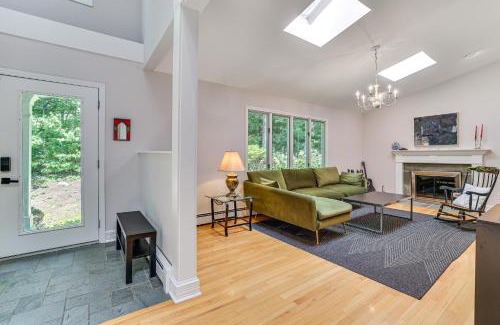 Killingworth House | BBQ Ready Quiet Connecticut Retreat with Fire Pit