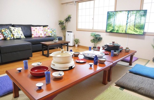 Konohana House | BBQMax20people4LDK14010min to USJUmedaNamba - Nishikujo stay4/Osaka Ōsaka
