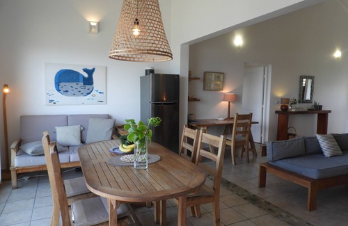 Saint-Francois Apartment | Beach apartment with 180° view of the Caribbean Sea and swimming pools