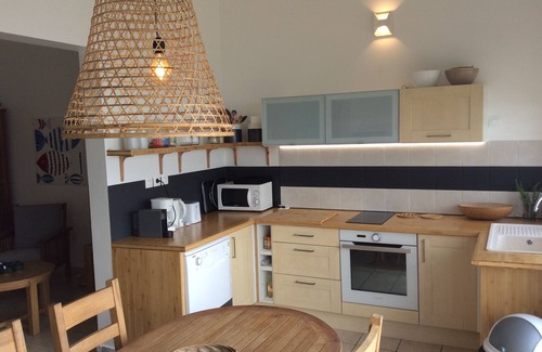 Saint-Francois Apartment | Beach apartment with 180° view of the Caribbean Sea and swimming pools