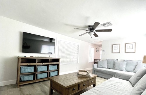 Redington Shores Cottage | Beach Ave Escape Unit A - just steps from the Beach!