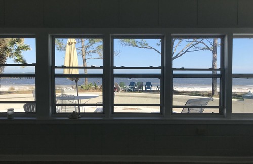 Panacea House | Beach Front Home! Sleeps 12- 2 Separate Living Areas.