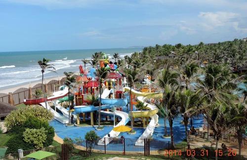 Porto das Dunas Apartment | BEACH PARK RESORT APARTMENT "FOOT IN THE SAND" FURNISHED 6 PEOPLE