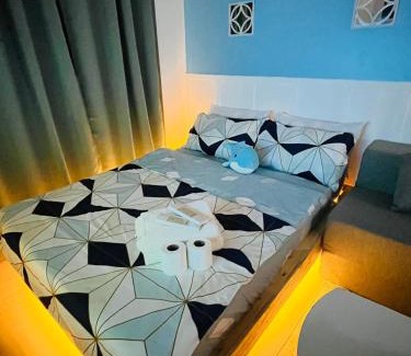 San Fernando Apartment | Beach Vibe Condo with PS4, Mini Karaoke, Board Games in Azure North San Fernando Pampanga