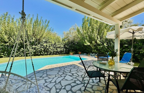 Lefkada Town Villa | Beach Villa Fotini with private pool