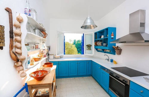 Katsarou Villa | Beachfront Greek Villa in Skiathos with Semi Private Sandy Beach