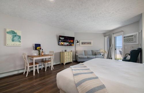 Traverse City House | Beachfront Walkout Condo Pointes North Resort 2874