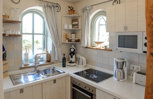 Fehmarnsund Apartment | BEACHHOUSE-FEHMARN I Apartment Westwind I Sea view & directly on the beach I Fireplace
