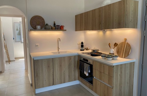 Agia Anna Apartment | Beachhouse Omega Naxos - luxury holiday house - private pool & stunning sea view