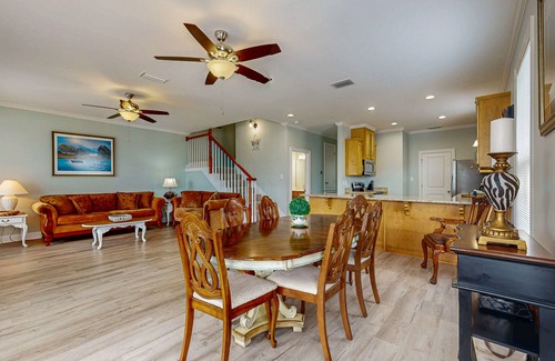 Audubon Place House | Beachview duplex with double lofts, balcony, W/D, Wifi