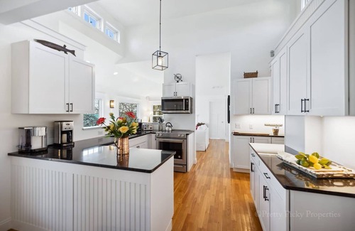 South Orleans House | Beam Reach: 137-O Orleans Oasis on Pleasant Bay, Estate with 2 homes & heated pool