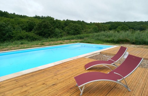 Saint-Colomb-de-Lauzun House | Beautiful detached house with PRIVATE salt water 10m x 4.2m SWIMMING POOL