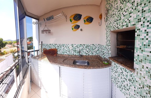 Cachoeira do Bom Jesus Apartment | BEAUTIFUL FIT FOOT IN THE SAND - 30m FROM THE SEA