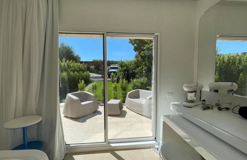 Puntaldia House | Beautiful apartment in villa for 2 guests with pool, A/C, TV, terrace and parking