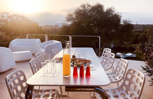 Puntaldia House | Beautiful apartment in villa for 2 guests with pool, A/C, TV, terrace and parking