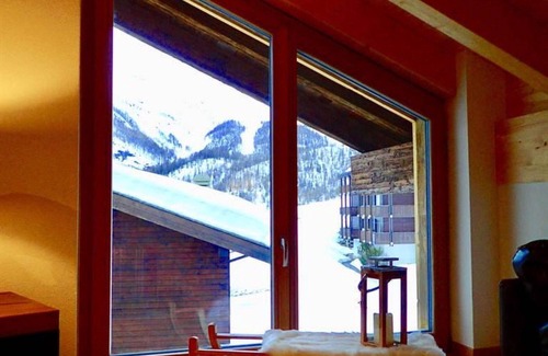 Saas-Fee Apartment | Beautiful apartment for 8 people with WIFI, TV and balcony