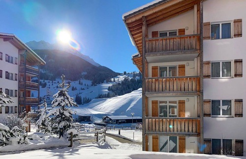 Savognin Apartment | Beautiful apartment for 4 guests with WIFI, TV, terrace and panoramic view