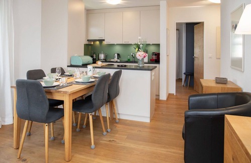 Falera Apartment | Beautiful apartment for 6 people with WIFI, pool, TV, balcony and panoramic view