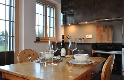 Saanen Apartment | Beautiful apartment for 2 people with WIFI and balcony