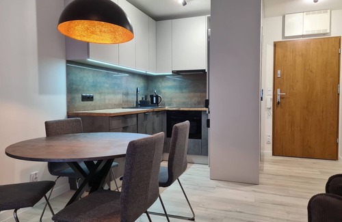 West Pomeranian Voivodeship Condo | Beautiful apartment overlooking the river in the old town. n