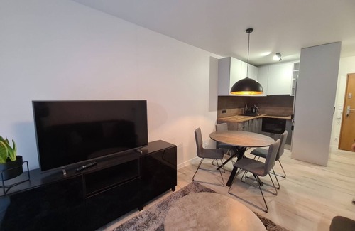 West Pomeranian Voivodeship Condo | Beautiful apartment overlooking the river in the old town. n