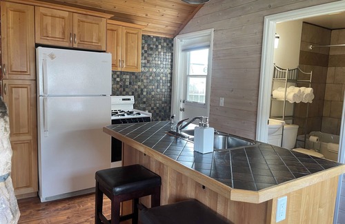 Sylvan Lake Cabin | Beautiful Cabin Steps Away From The Beach