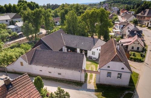 Kojetice House | Beautiful private villa for 22 guests with WIFI, hot tub, patio, pets allowed and parking