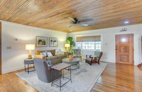 Lenox House | Beautiful Georgia Farmhouse Rental with Patio