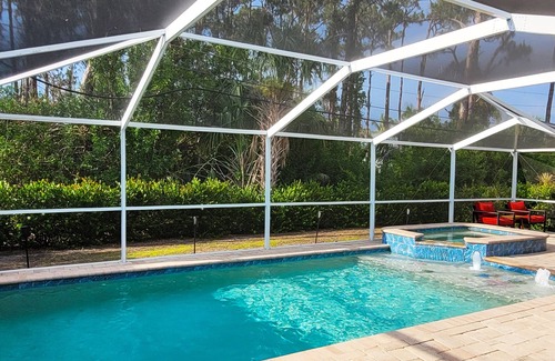 Bonita Springs House | Beautiful Heated Saltwater Pool/Hot Tub Home, 4 Minutes to Beach, Great Biking