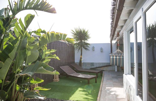 Corralejo Ski Chalet | Beautiful house ideal for families with small children pool.