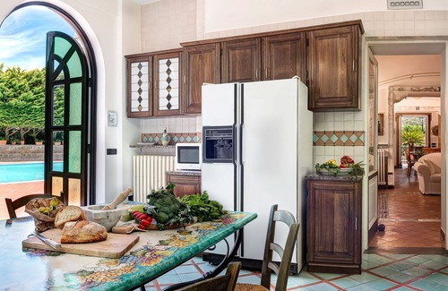 Sant'Agnello Villa | Beautiful private villa with A/C, WIFI, private pool, TV, patio, panoramic view, close to Sorrento