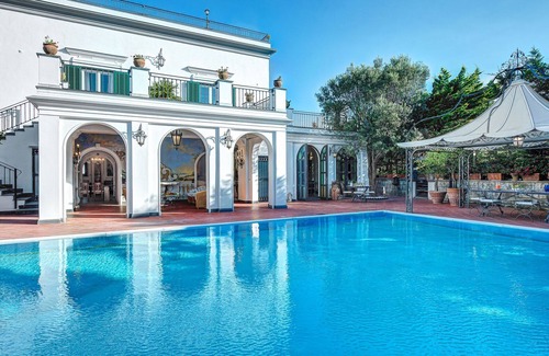 Sant'Agnello Villa | Beautiful private villa with A/C, WIFI, private pool, TV, patio, panoramic view, close to Sorrento