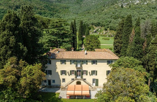 San Lorenzo a Vaccoli Villa | Beautiful private villa with A/C, private pool, WIFI, TV, patio and panoramic view, close to Lucca