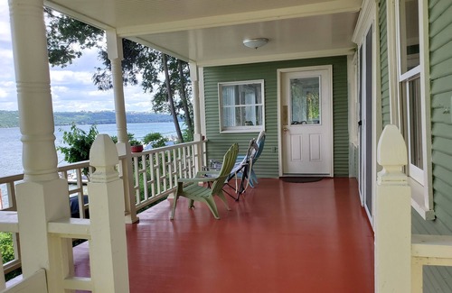 Northwest Ithaca House | Beautiful Ithaca Lake House with Spectacular Views, Private Beach & Docks