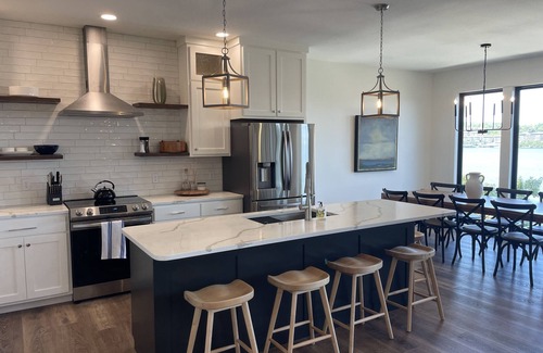 Osage Beach House | Beautiful Lakefront Home w/Private Pool, Dock & Amazing Views