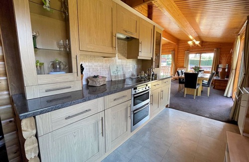 Rockcliffe House | Beautiful Norwegian Lodge in Kippford with Garden Pass the Keys