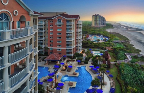 Myrtle Beach Apartment | Beautiful Ocean Watch 2-bedroom Villa with Marriott resort amenities. View!