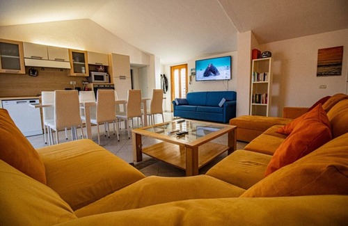 Porto Azzurro Apartment | Beautiful Penthouse on Elba Island with Private Heated Pool