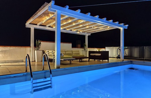 Porto Azzurro Apartment | Beautiful Penthouse on Elba Island with Private Heated Pool