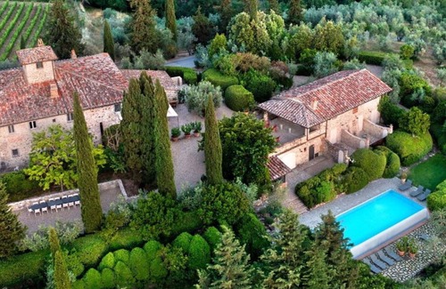 Greve in Chianti Villa | Beautiful private villa for 21 guests with private pool, WIFI, A/C and TV