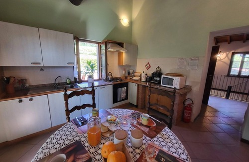 Camporgiano Villa | Beautiful private house with stunning views, large garden and private pool