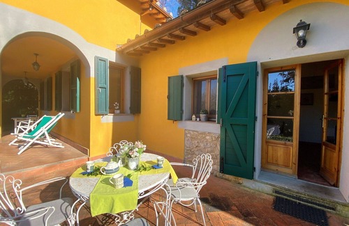 Montescudaio House | Beautiful private villa for 4 people with WIFI, pets allowed and panoramic view