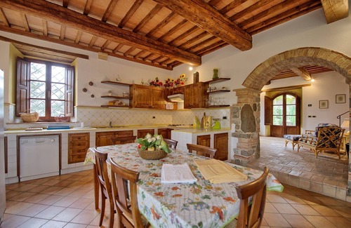 Montalcino Villa | Beautiful private villa for 8 people with private pool, WIFI, patio and panoramic view